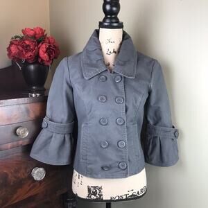 BB Dakota Gray Double Breast Jacket S